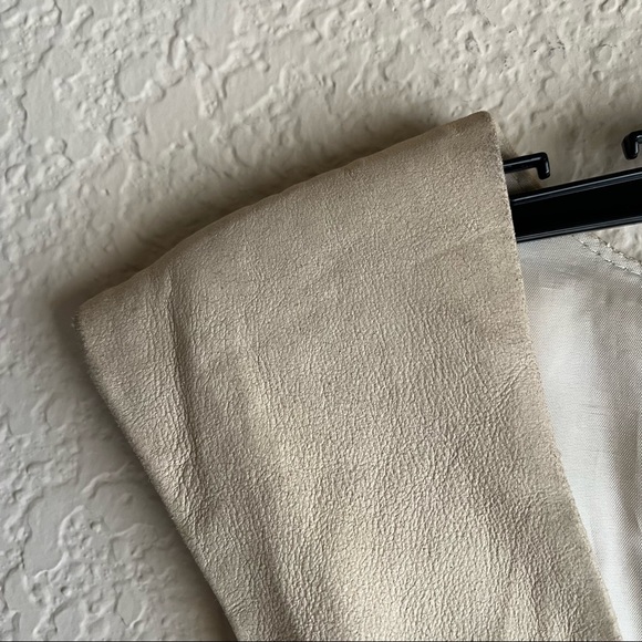 Nanette Lepore Dress size 8 all leather - Picture 4 of 8